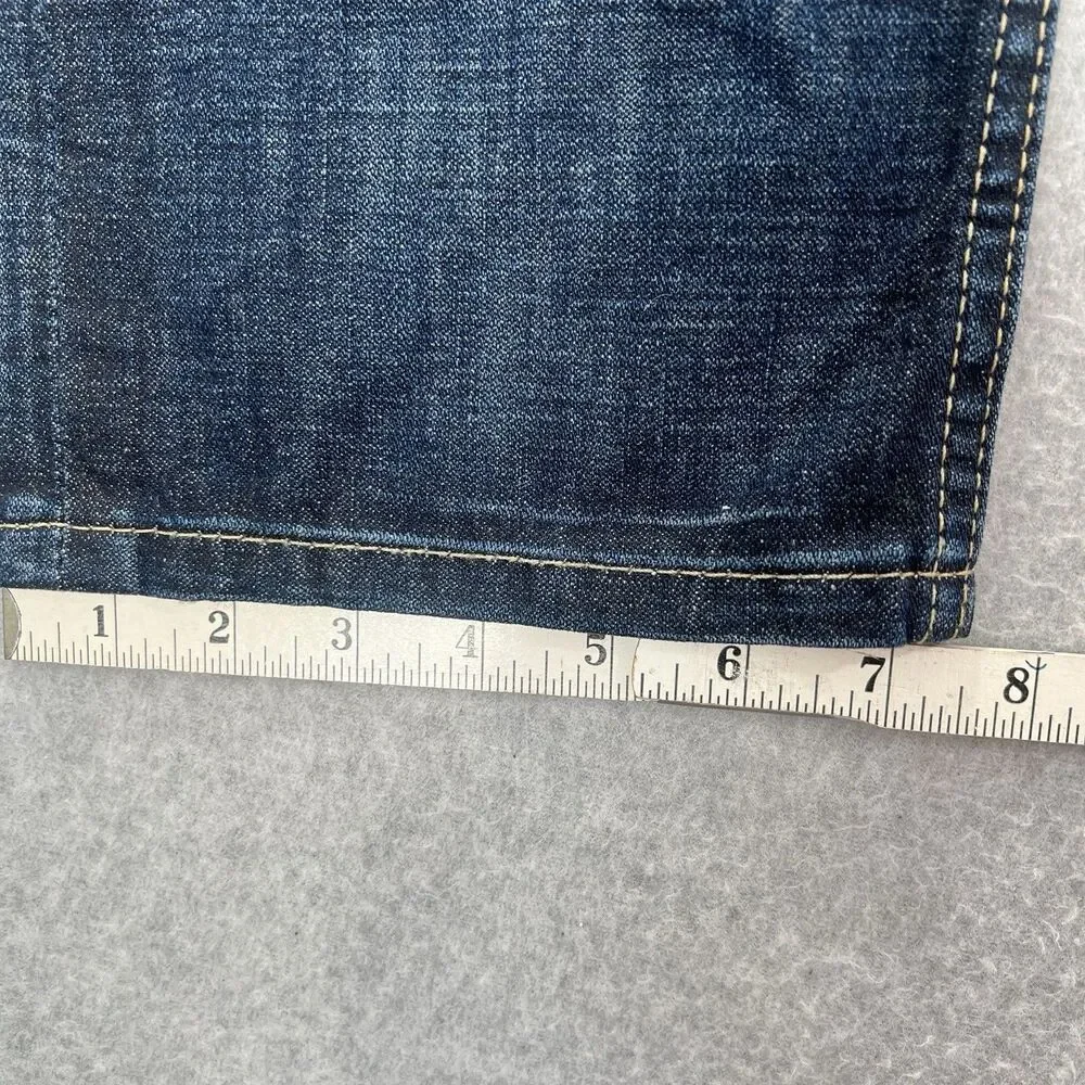 Levi’s 513 Blue Denim Cotton Blend Jeans  Tag Says 33x30 actual 33x29 Men